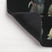 Geon Bird Soky Witch Boo Zombie Halloween Boys &am Mousepad (Ecke)