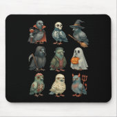 Geon Bird Soky Witch Boo Zombie Halloween Boys &am Mousepad (Vorne)