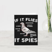 Geon If It Flies Ses Geon Anatomy Theory Bird Love Karte (Vorderseite)