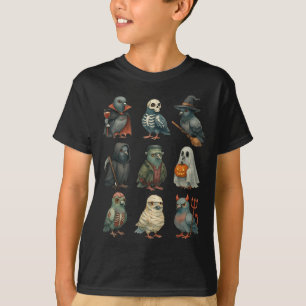 Geon Vogel Soky Hexe Boo Zombie Halloween Jungen & T-Shirt