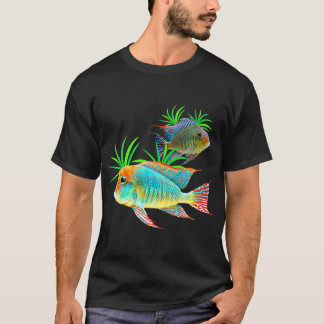 Geophagus Eartheater Cichlid Fisch Tank Aquarium