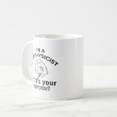 Geophysicistentwurf Kaffeetasse (Vorderseite Links)