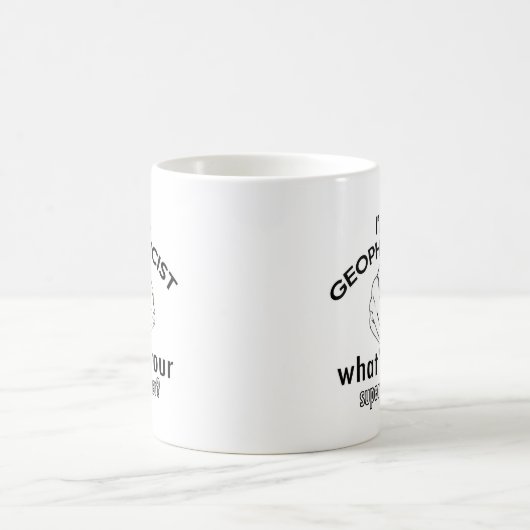 Geophysicistentwurf Kaffeetasse (Mittel)