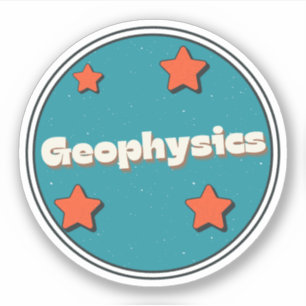 Geophysik Aufkleber
