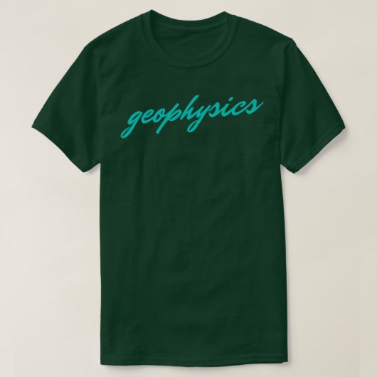 Geophysik-Professor für Geophysik T-Shirt (Design vorne)