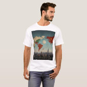 Geopolitischer Aufstieg der China auf der Bühne T-Shirt (Vorne ganz)