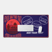 Georaum/Surveyor Drone Schreibtischunterlage (Tastatur & Maus)