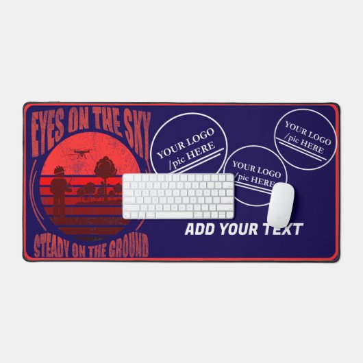 Georaum/Surveyor Drone Schreibtischunterlage (Tastatur & Maus)