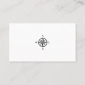 Georäumlich/Beruflich Visitenkarte (Rückseite)