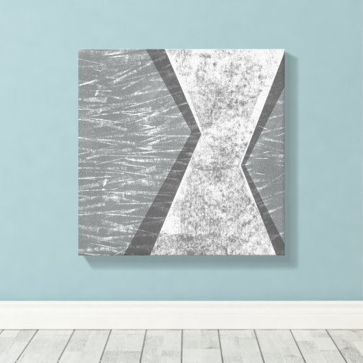 Georchestrierte Geometrie IV Leinwanddruck (Insitu (Holzboden))