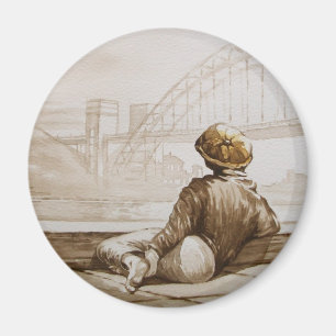 Geordie Daydream Magnet