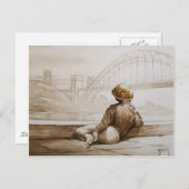 Geordie Daydream Post Card Postkarte (Vorne/Hinten)