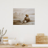 Geordie Daydream Print Poster (Küche)