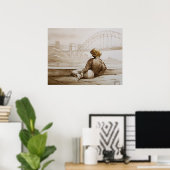 Geordie Daydream Print Poster (Heimbüro)