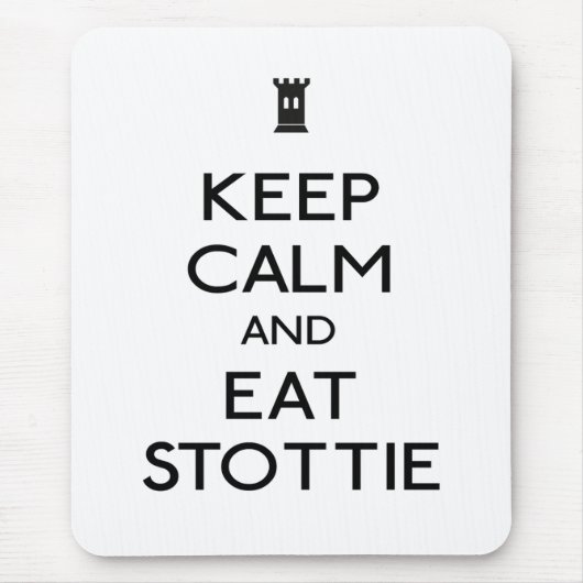 Geordie stottie mousepad (Vorne)