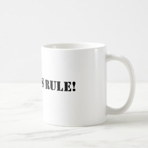 Geordies Regel Kaffeetasse