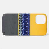 Geordnete blaue Lebensmittelkarren Case-Mate iPhone Hülle (Rückseite (Horizontal))