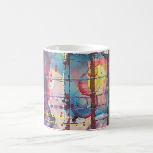 Geordnete Evolution Kaffeetasse (Mittel)