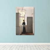 Georg Achen - Das Traumfenster im alten Liselund Leinwanddruck (Insitu (Holzboden))