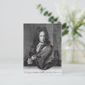 Georg Ernest Stahl Postkarte (Stehend Vorderseite)