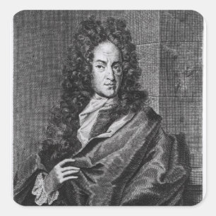 Georg Ernst Stahl Quadratischer Aufkleber
