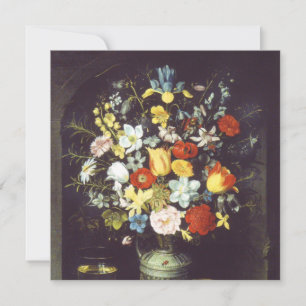 Georg Flegel Big Stück Blume (in Nische)