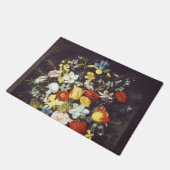 Georg Flegel Big Stück Blume (in Nische) Fußmatte (Schrägansicht)