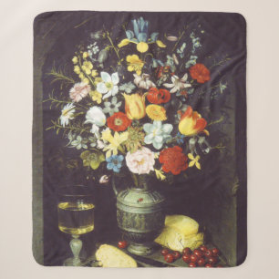 Georg Flegel Big Stück Blume (in Nische) Sherpadecke