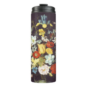 Georg Flegel  Großes Blumenstück (in Nische)    Thermosbecher