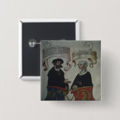 Georg Fugger seine Ehefrau Regina Imhoff, 'Geheim Button (Vorne & Hinten)