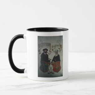 Georg Fugger seine Ehefrau Regina Imhoff, 'Geheim Tasse