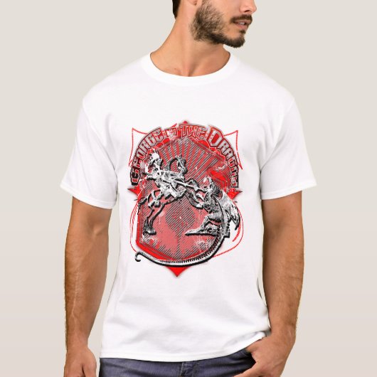 Georg und der Drache T-Shirt (Vorderseite)