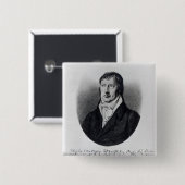 Georg Wilhelm Friedrich Hegel Button (Vorne & Hinten)