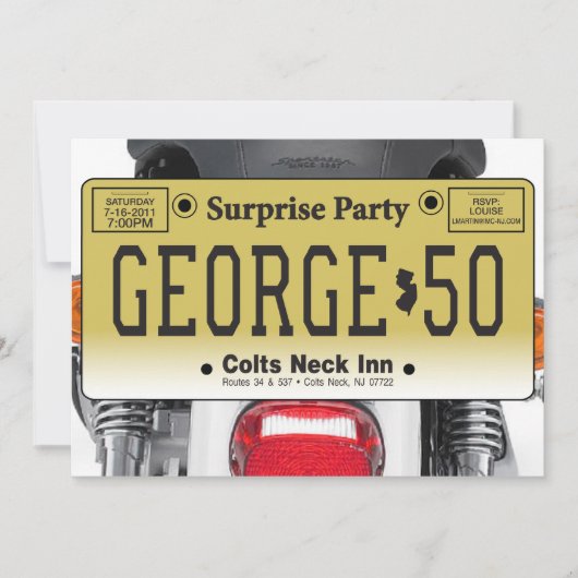 George50 Einladung (Vorderseite)