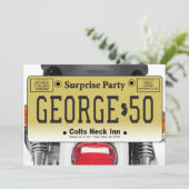 George50 Einladung (Stehend Vorderseite)