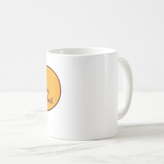 George Architect Classic Mug, 11 oz Kaffeetasse (VorderseiteRechts)