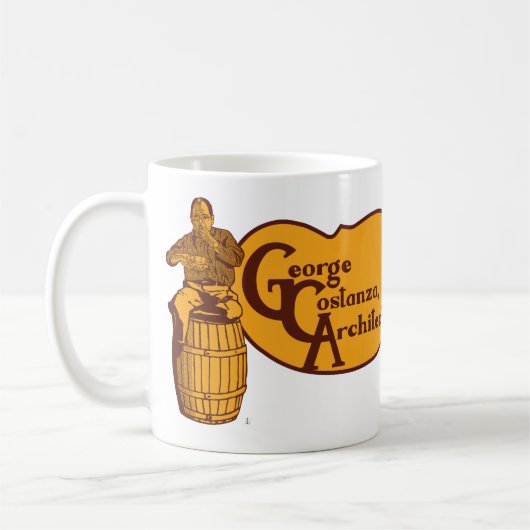 George Architect Classic Mug, 11 oz Kaffeetasse (Links)