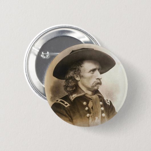 George Armstrong Custer circa 1860s Button (Vorne & Hinten)