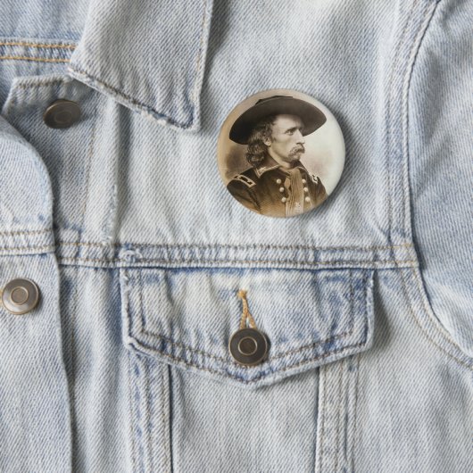 George Armstrong Custer circa 1860s Button (Beispiel)