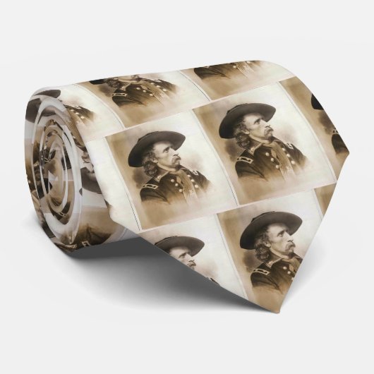 George Armstrong Custer circa 1860s Krawatte (Gerollt)