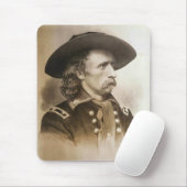 George Armstrong Custer circa 1860s Mousepad (Mit Mouse)
