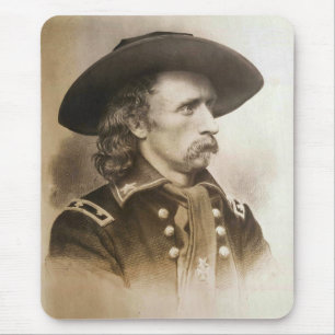 George Armstrong Custer circa 1860s Mousepad