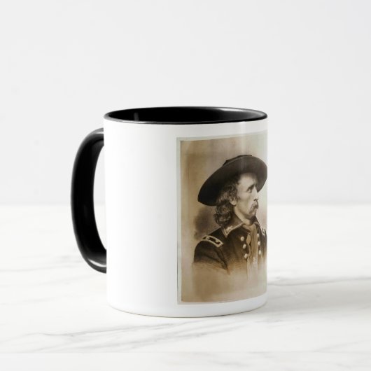 George Armstrong Custer circa 1860s Tasse (Vorderseite Links)