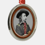 George Armstrong Custer Ornament Aus Metall (Rechts)