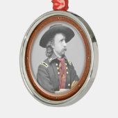 George Armstrong Custer Ornament Aus Metall (Links)
