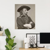 George Armstrong Custer Poster (Heimbüro)