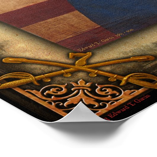 George Armstrong Custer Poster (Ecke)