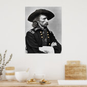 GEORGE ARMSTRONG CUSTER POSTER (Küche)