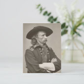 George Armstrong Custer Postkarte (Stehend Vorderseite)