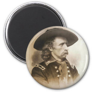 George Armstrong Custer um die 1860er Magnet